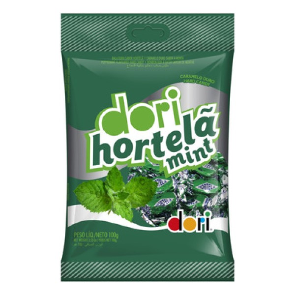 Encontraproduto.com.br - Bala Hortelã Dori Pacote 100g