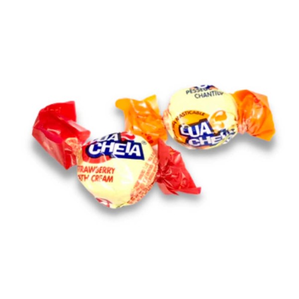 Encontraproduto.com.br - Bala Mastigável Recheada Lua Cheia Chantilly 100g - Dori