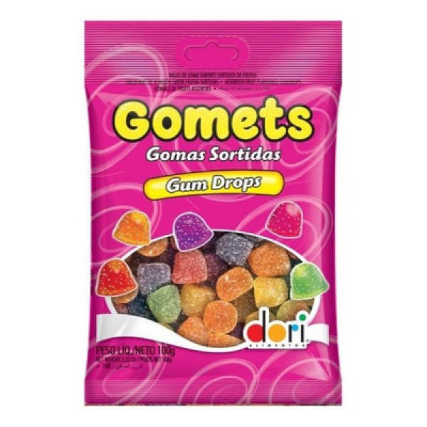 Encontraproduto.com.br - Bala de Goma Gomets 150g - Dori