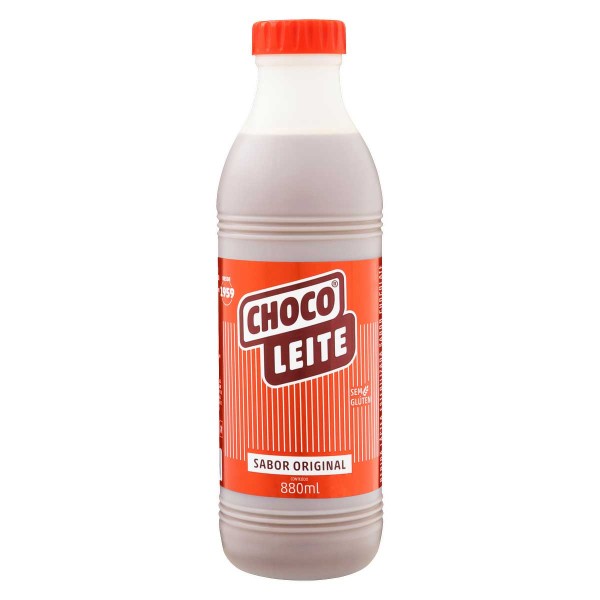 Bebida Láctea Esterilizada Original Choco Leite Garrafa 880ml