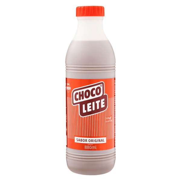 Encontraproduto.com.br - Bebida Láctea Esterilizada Original Choco Leite Garrafa 880ml