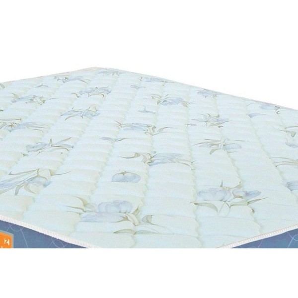 Encontraproduto.com.br - Cama Box Queen: Colchão Espuma D45 Castor Sleep Max + Base Crc Courano White(158X198)