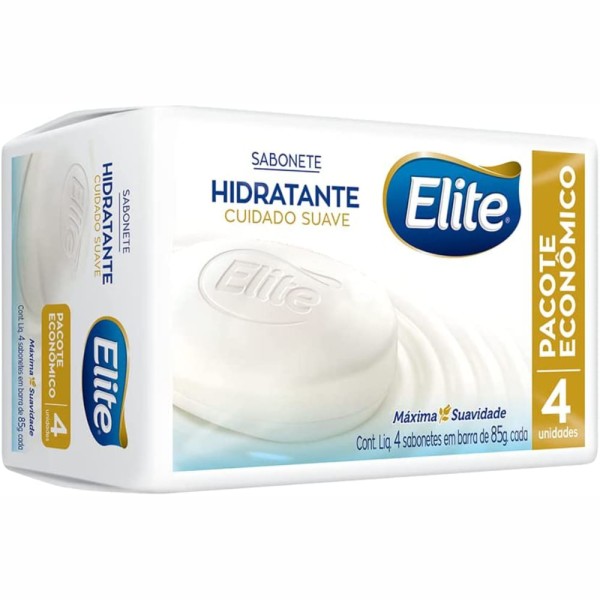 Encontraproduto.com.br - Sabonete em Barra Elite Hidratante com 4 85g