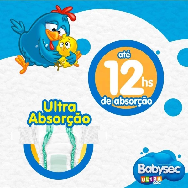 Encontraproduto.com.br - Fralda Descartável Babysec Ultra Jumbinho XG c/ 12