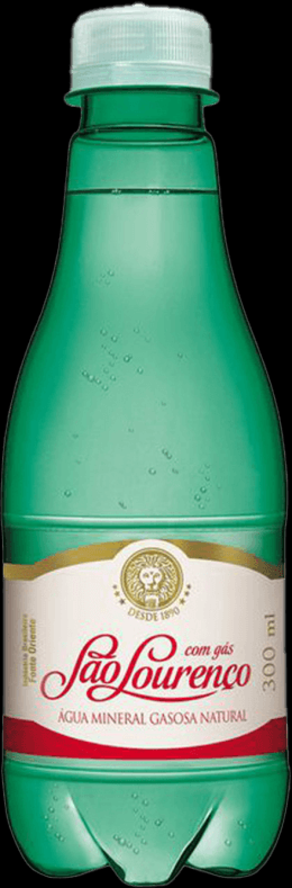 Água Mineral São Lourenço Com gás Pet com 300ml
