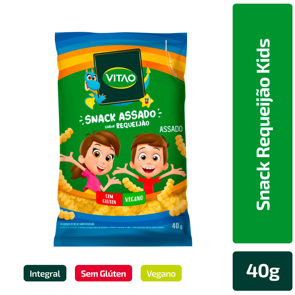 Encontraproduto.com.br - Snack Vitao Kids Integral Requeijão 40g