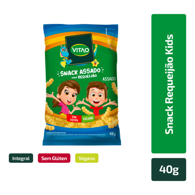 Encontraproduto.com.br - Snack Vitao Kids Integral Requeijão 40g