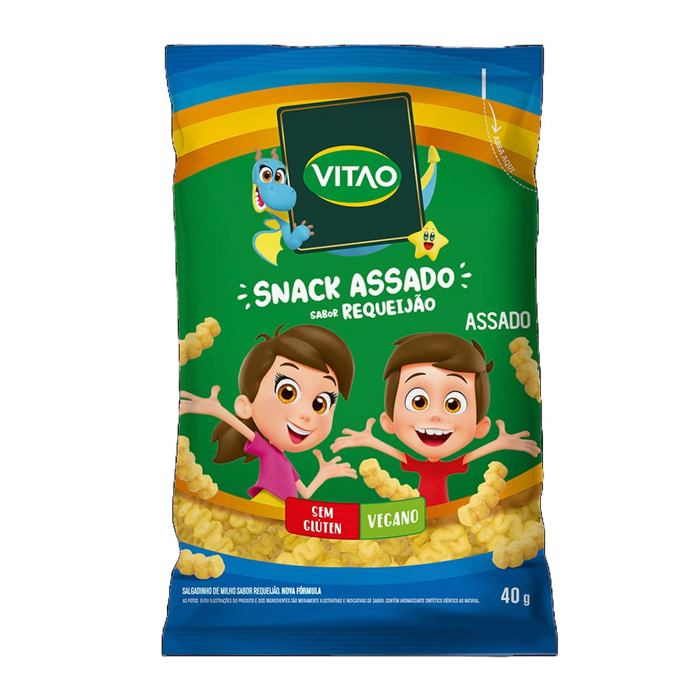 Encontraproduto.com.br - Snack Vitao Kids Integral Requeijão 40g