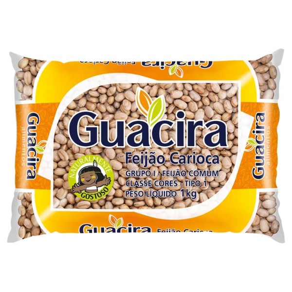 Encontraproduto.com.br - Feijão Carioca Guacira Pacote 1kg
