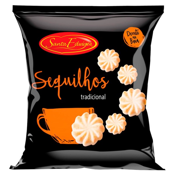 Encontraproduto.com.br - Biscoito Sequilhos Santa Edwiges Tradicional Pacote com 100g