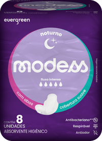 Encontraproduto.com.br - Absorvente com Abas Noturno Modess com 8un