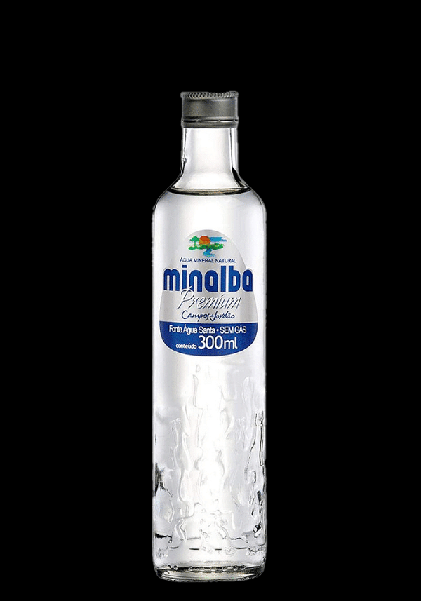 AGUA MINERAL MINALBA SEM GAS 300ML