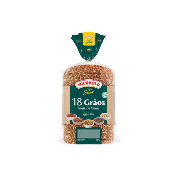 Encontraproduto.com.br - Pão Wickbold 18 Grãos Pacote com 450g