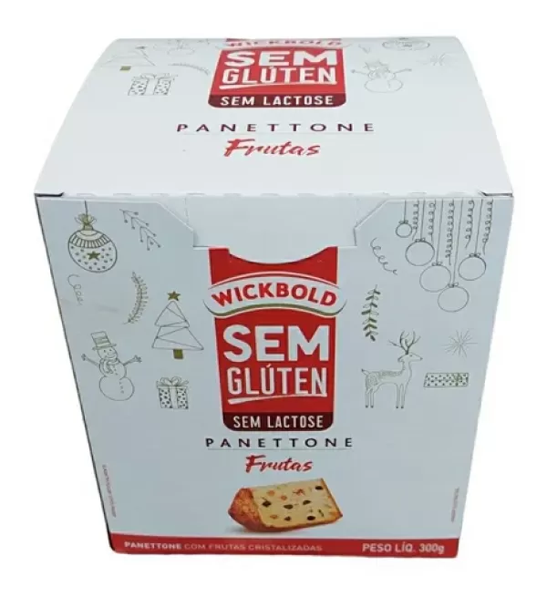 Encontraproduto.com.br - Panettone Wickbold Sem Glúten Sem Lactose Frutas 300g