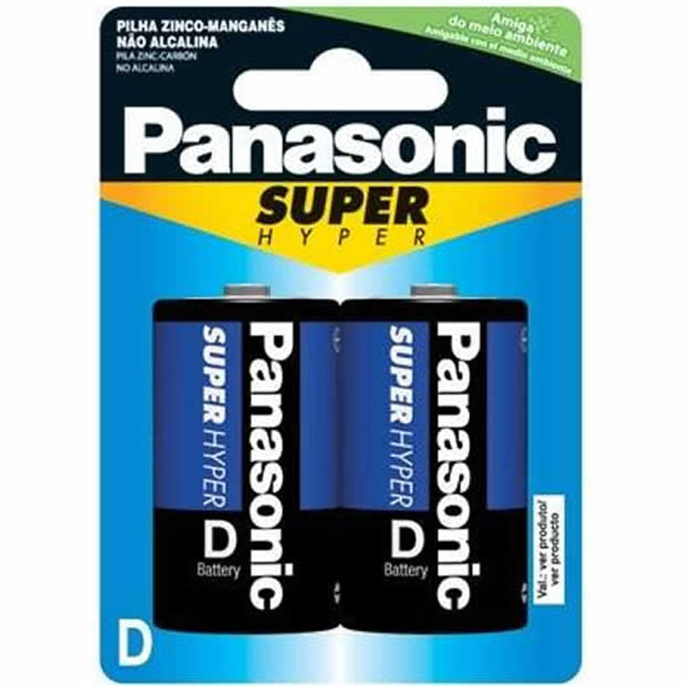Encontraproduto.com.br - Pilha Panasonic Grande 1shs Com 2unidades