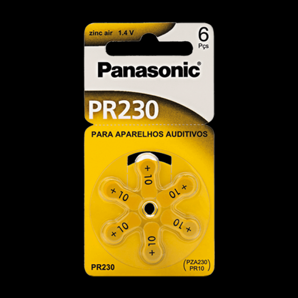 PANASONIC AUDITIVA PILHA PR-230H