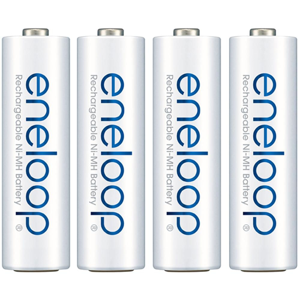 Encontraproduto.com.br - Pilha Recarregável Panasonic Aaa Eneloop 800mah Bk-4mcce/2bb - Cartela Com 2 Unidades