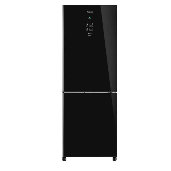 Geladeira Panasonic Inverter Black Glass Frost Free 425L Preto 110V NR-BB53GV3BA