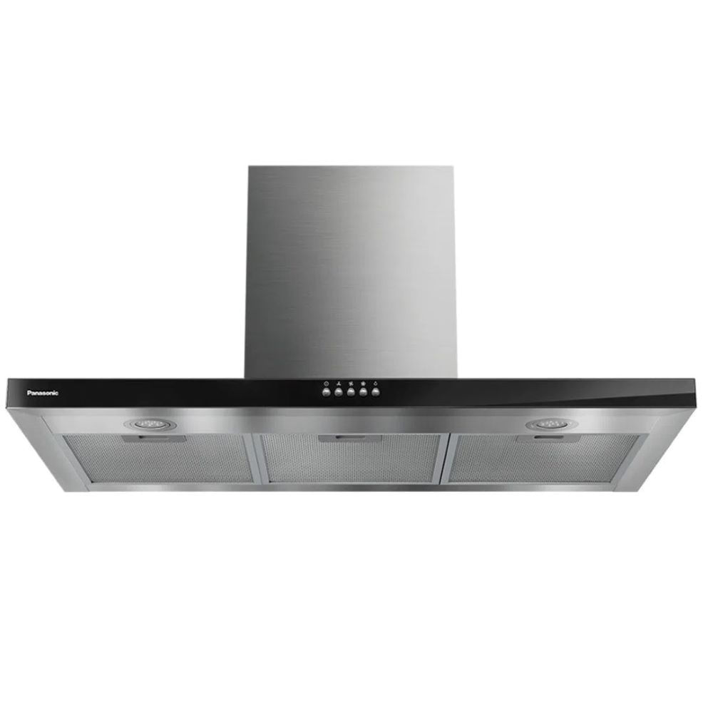 Encontraproduto.com.br - Coifa Panasonic Black Glass 90cm FV-9HSDB2