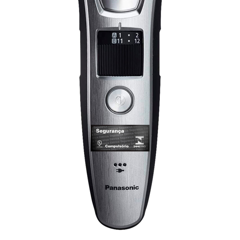 Aparador de Pelos Multifuncional Panasonic D-Perfector Barba, Cabelo e Corpo Alta Precisão Bivolt – ER-GB80