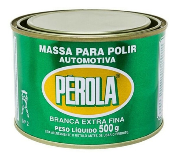 Massa para Polir Pérola Nº2 Lata com 500g
