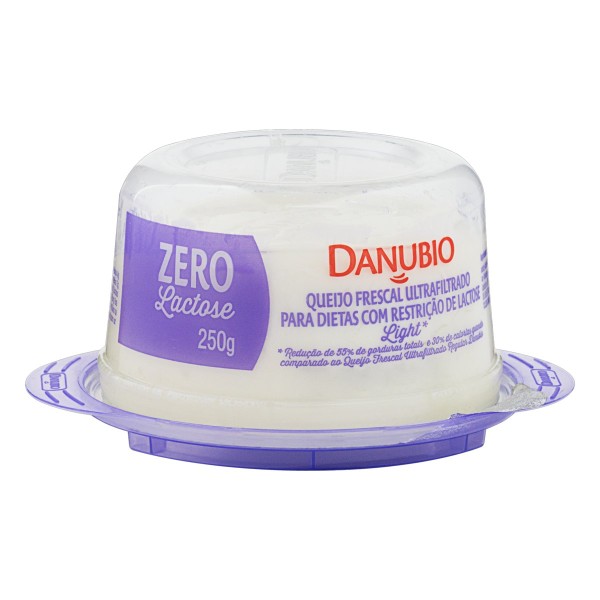 Encontraproduto.com.br - Queijo Minas Danúbio Frescal Light Zero Lactose 250g