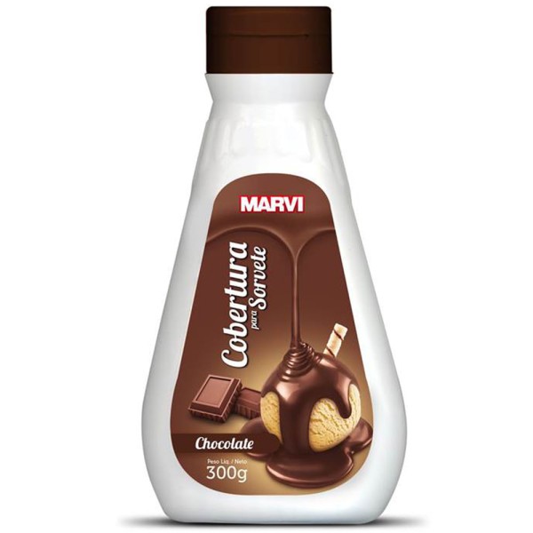 Encontraproduto.com.br - Cobertura Marvi Chocolate Pet com 300g