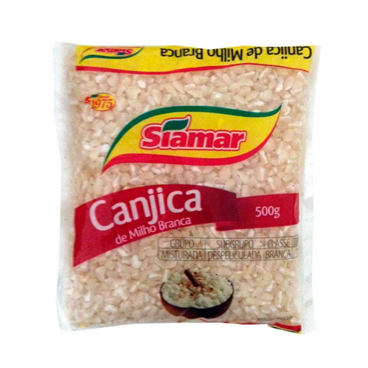Canjica Siamar 500g Branca