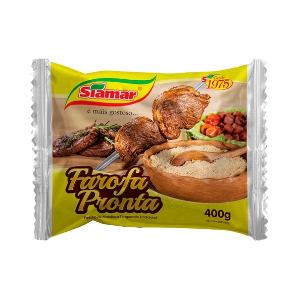 Encontraproduto.com.br - Farofa Pronta Siamar 400g