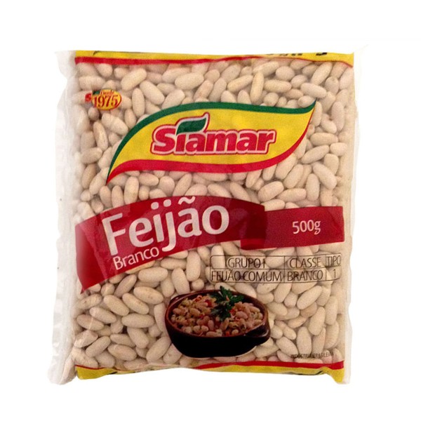 Encontraproduto.com.br - Feijao Branco Siamar 500g