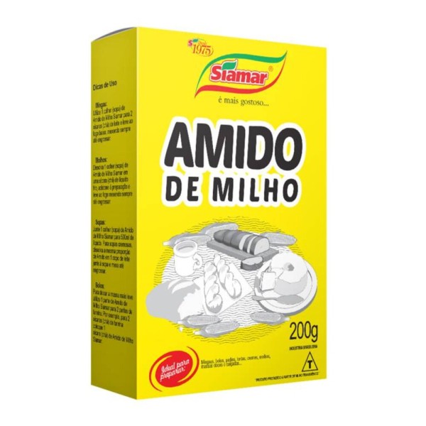 Amido Milho Siamar 200g