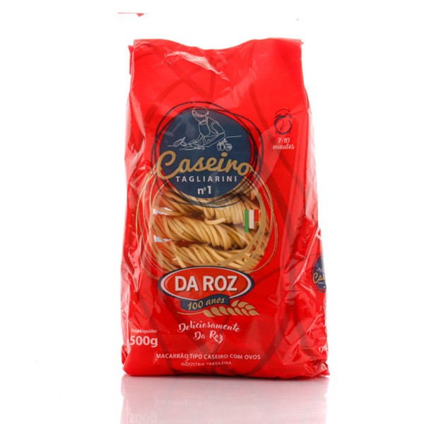 Macarrão Da Roz Caseiro Talharini N.1 com 500g