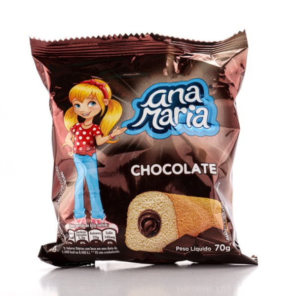 Bolo Ana Maria Chocolate 70g