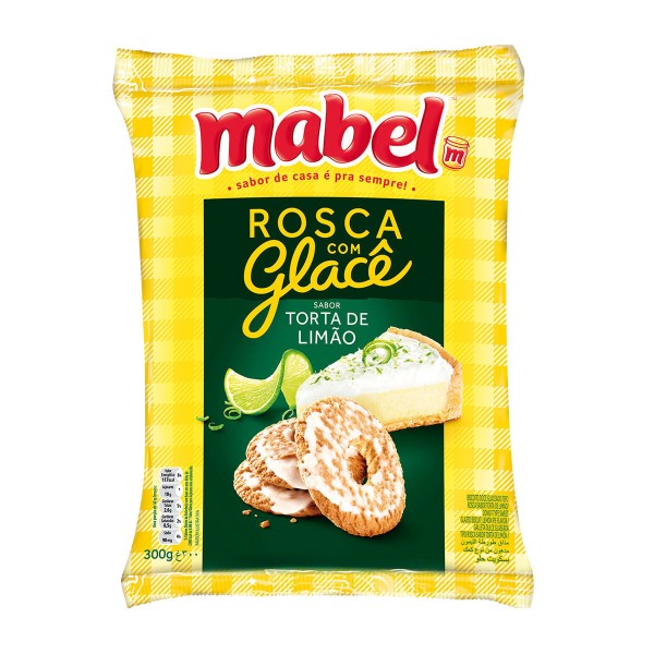 Encontraproduto.com.br - Rosquinha de Torta de Limão com Cobertura de Glacê Mabel 300g