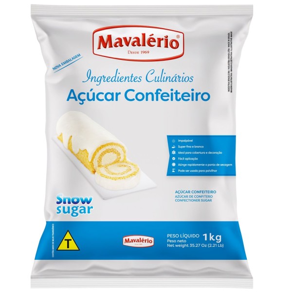 Encontraproduto.com.br - Acucar De Confeiteiro Snow Sugar 1Kg