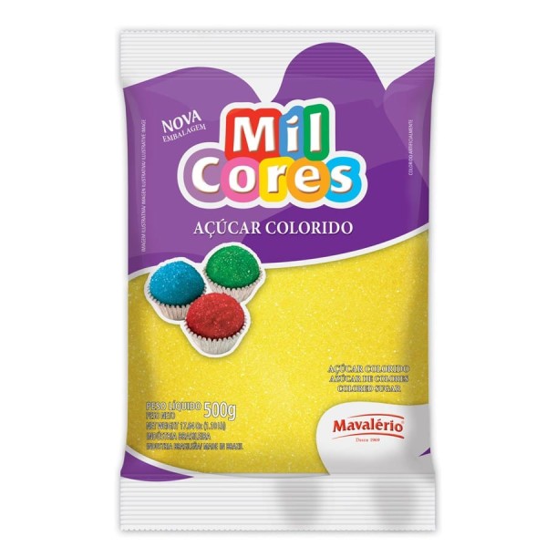 Encontraproduto.com.br - Açúcar Cristal Amarelo 500g MAVALÉRIO