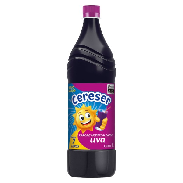 Xarope Cereser Uva 1L