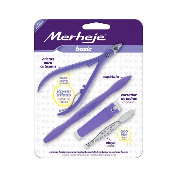 Encontraproduto.com.br - Conjunto Merheje Prof Basic Plus Lilás