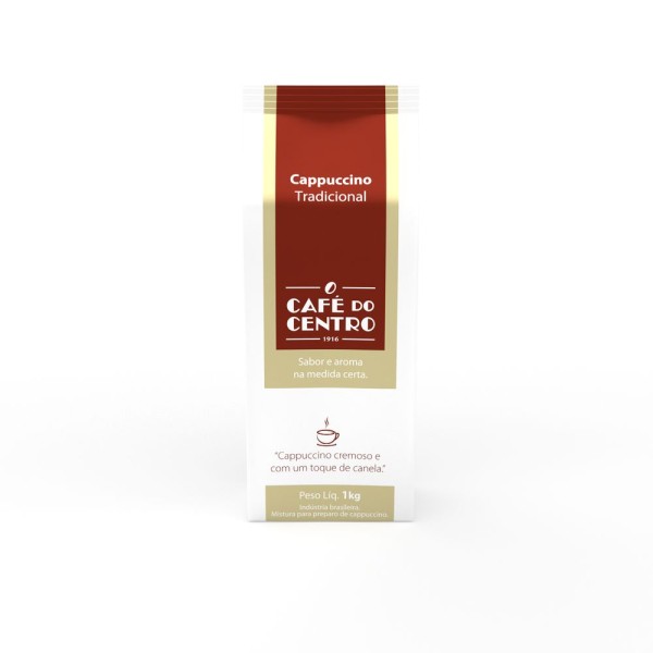 Encontraproduto.com.br - Cappuccino Tradicional Café Do Centro 1Kg