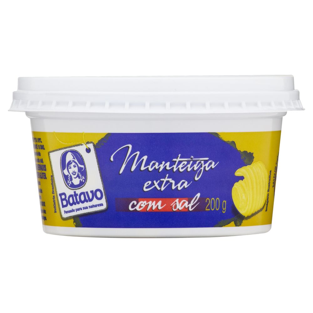 Encontraproduto.com.br - Manteiga Batavo Extra com Sal Pote 200g