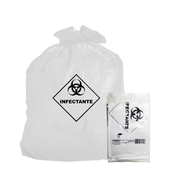 Encontraproduto.com.br - Saco para Lixo Branco Infectante Médio 100L com 100 unidades Web