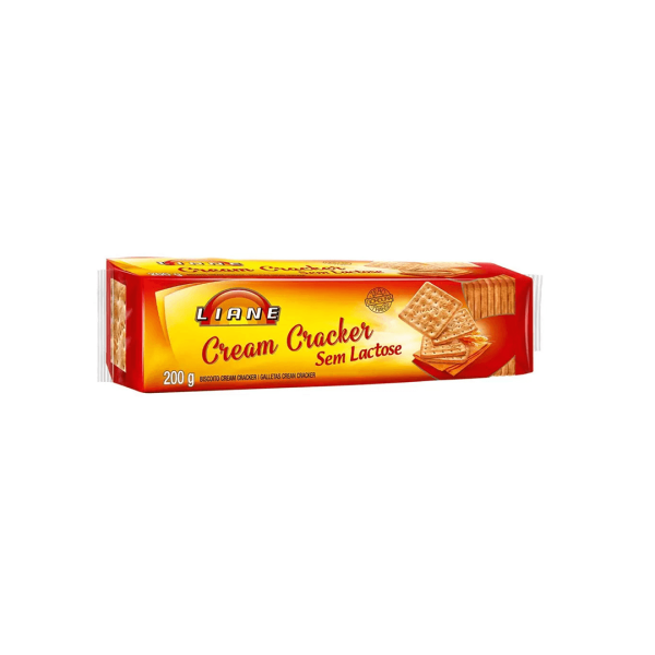 Encontraproduto.com.br - Biscoito Cream Cracker Liane Sem Lactose 200g