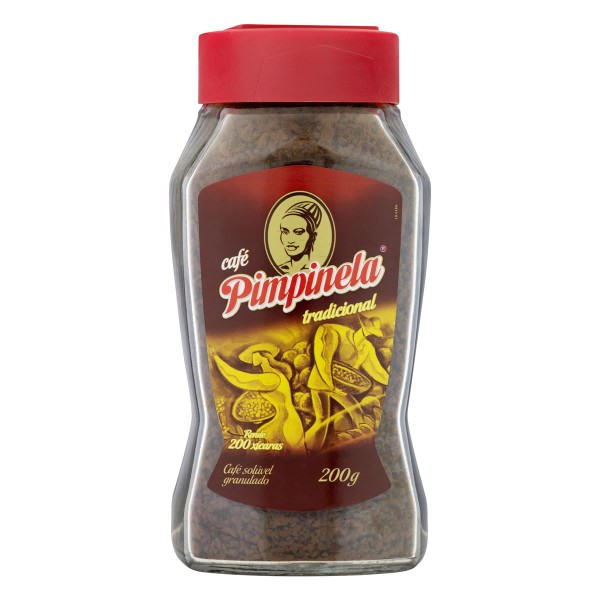 Encontraproduto.com.br - Café Solúvel Granulado Tradicional Pimpinela Vidro 200 g