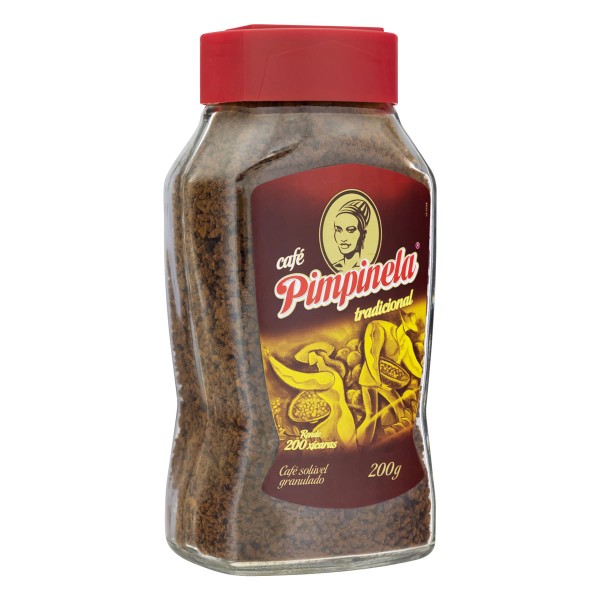 Encontraproduto.com.br - Café Solúvel Granulado Tradicional Pimpinela Vidro 200 g