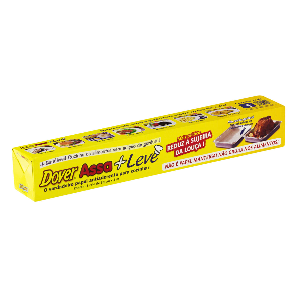 Encontraproduto.com.br - Papel Dover Assa Leve Rol 30cm