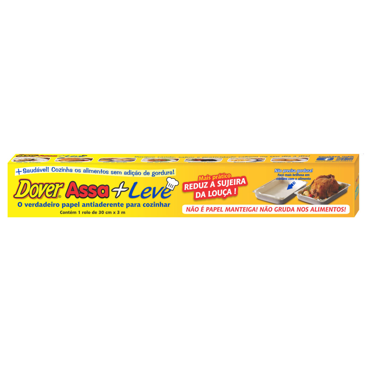 Encontraproduto.com.br - Papel Dover Assa Leve Rol 30cm