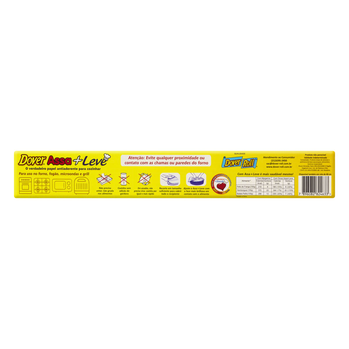 Encontraproduto.com.br - Papel Dover Assa Leve Rol 30cm
