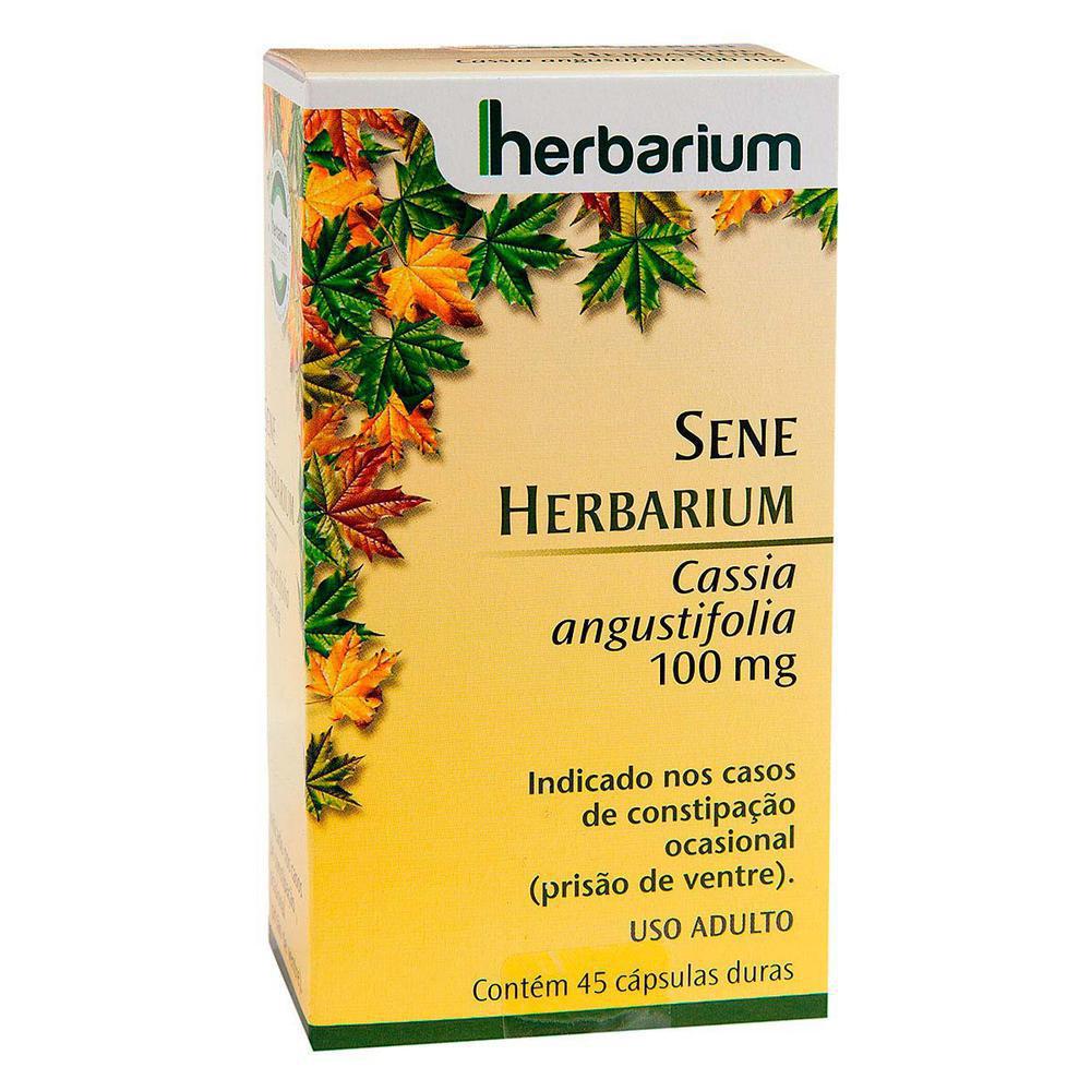Encontraproduto.com.br - Sene Herbarium 100mg Com 45 Capsulas