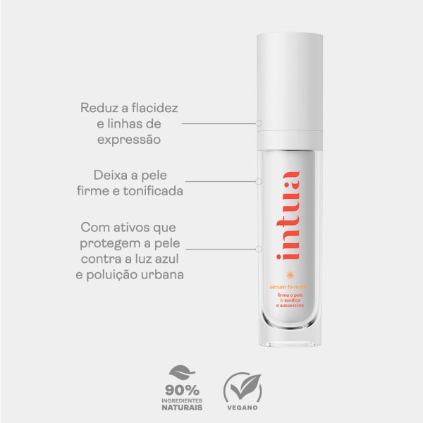 Encontraproduto.com.br - Sérum Firmador para rosto Intua Beauty 30ml