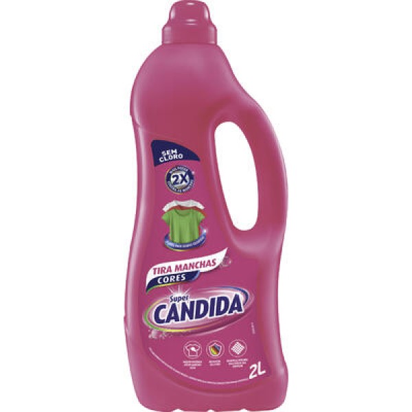 Encontraproduto.com.br - Alvejante Super Candida Cores Frasco com 2L